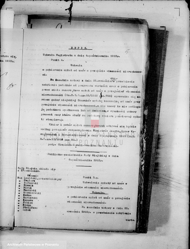 Obraz 9 z jednostki "Podatki Komunalne miasta Czarnkowa"