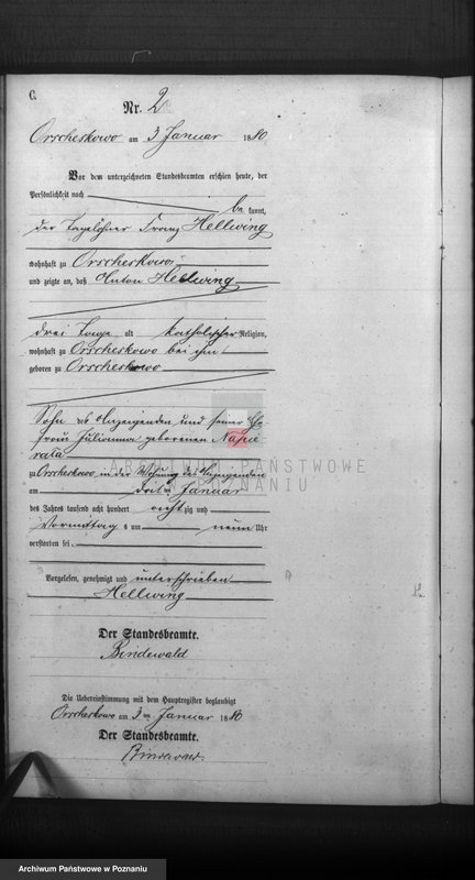 Obraz 4 z jednostki "Księga zgonów"