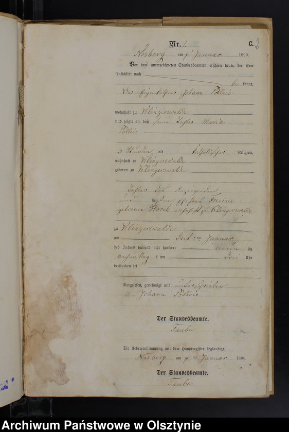 image.from.unit.number "Sterbe-Neben-Register Nr 1 - 44"