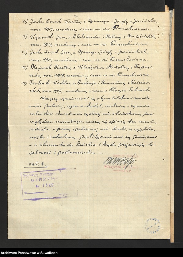 image.from.unit.number "[Sprawy rejestracji Stowarzyszenia Ochtniczej Straży Pożarnej w Leszczówku i Dubowie I i ...]"