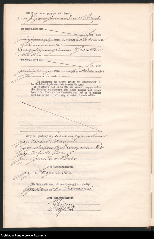 Obraz 15 z jednostki "Księga małżeństw"