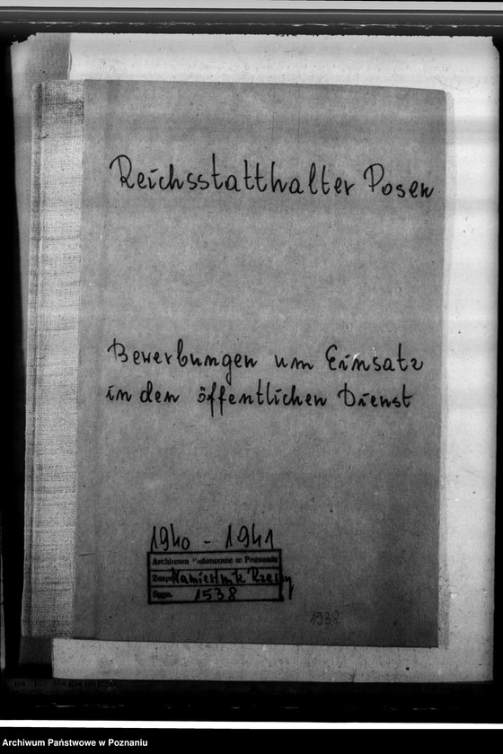 Obraz 4 z jednostki "Bewerbungen um Einsatz in den öffentlichen Dienst"
