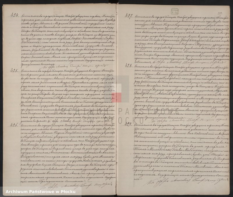 image.from.unit.number "Akta urodzeń, małżeństw i zgonów"