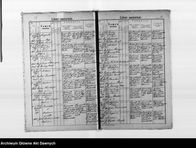 image.from.unit.number "Parafia: Śniatyn. Dekanat: Horodenka. Akta metrykalne urodzeń dla całej parafii."