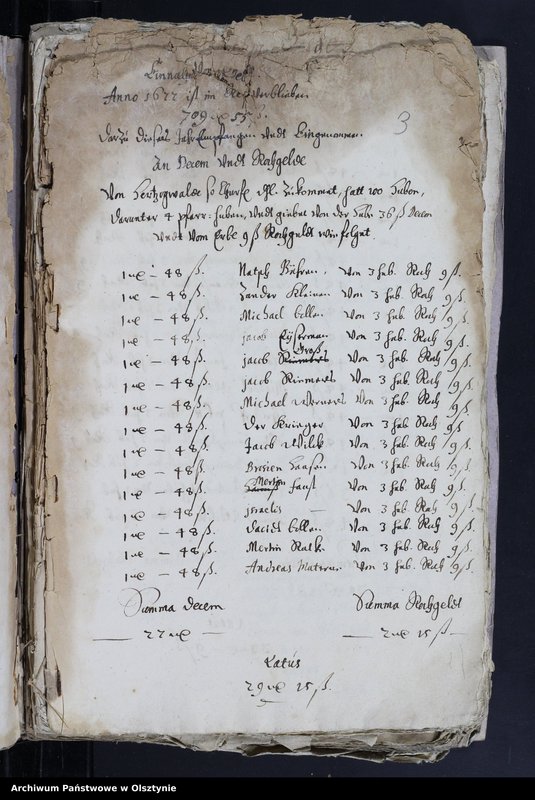 image.from.unit.number "Kirchen Rechnung des Kirchspiels Herzogswalde /1667-1669, 1681, 1708, 1709, 1712, 1715, 1717-1720./"