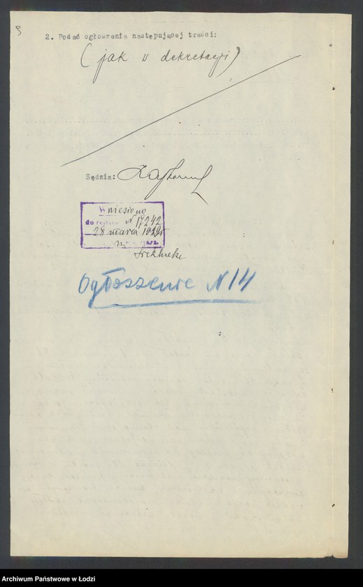 Obraz 11 z jednostki "Herszkowicz, Brajtsztajn i Szlachtuz- wyrób i sprzedaż konfekcji damskiej i wyrobów futrzanych"