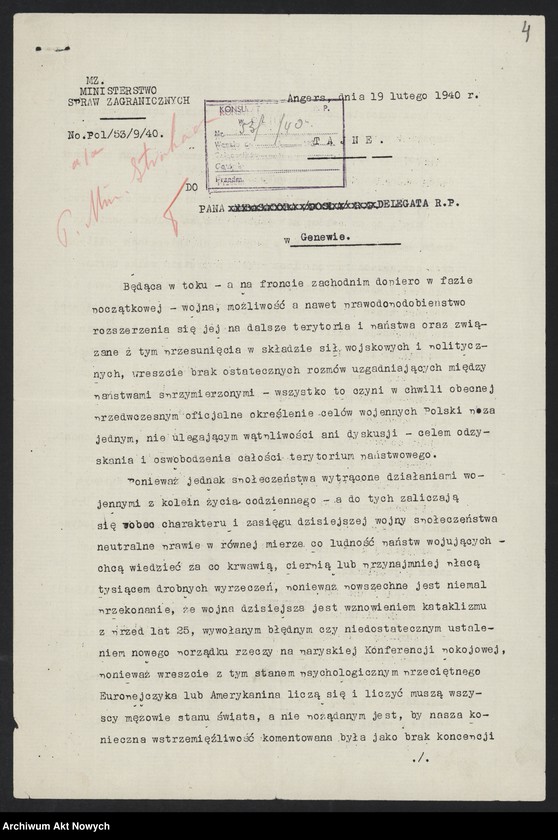 image.from.unit.number "Zaleski August; Załączniki: a) list (odpis) Skowrońskiego (Poseł RP w Brazylii); L.5 (odpowiedzi - rękopisy, maszynopisy); patrz 4246"
