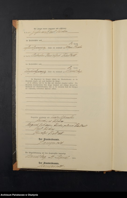image.from.unit.number "Heiraths-Neben-Register Nr 1 - 19"