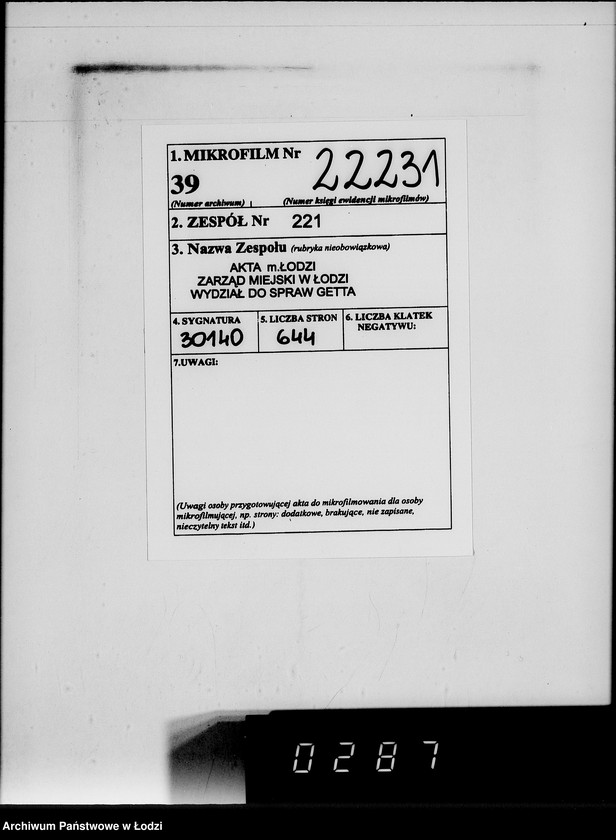 Obraz 2 z jednostki "Lebensmitteleinkauf. Aufträge, [Lieferscheinen und Rechnungen] 19281-19330"