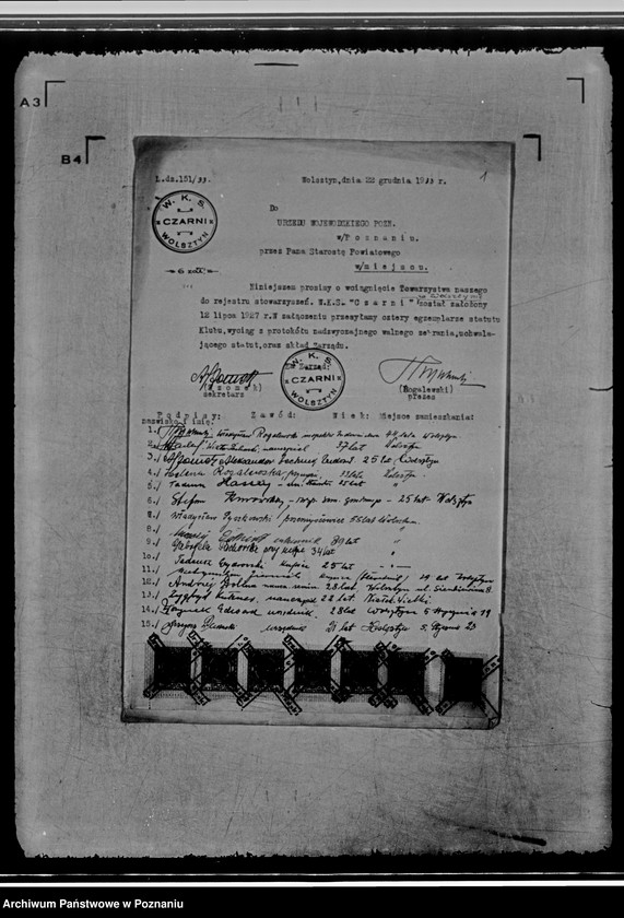 Obraz 5 z jednostki "/Wolsztyński Klub Sportowy,,Czarni" w Wolsztynie/"