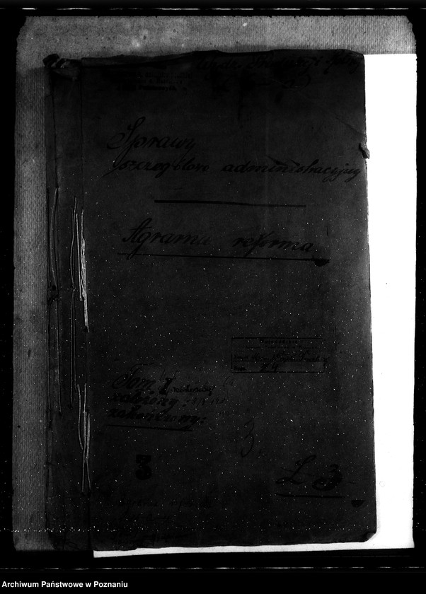 Obraz 4 z jednostki "Sprawy szczegółowo-administracyjne , agrarna reforma"