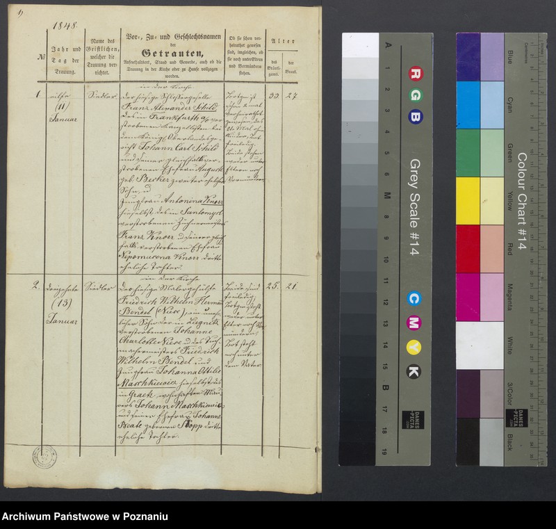 Obraz 3 z jednostki "Duplikat des Trauregisters"