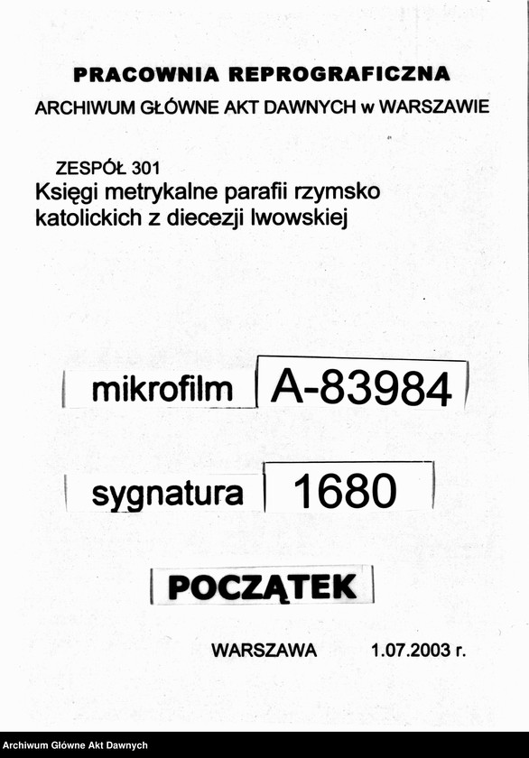image.from.unit.number "Parafia: Tarnopol. Dekanat: Tarnopol. Księga metrykalna urodzeń, ślubów i zgonów dla miasta Tarnopol i wsi: Biała, Demamorycz*, Dołżanka*, Dyczków**, Hłuboczek Wielki, Janówka, Kurowce, Kutkowce, Petryków, Proniatyn, Zagrobela."