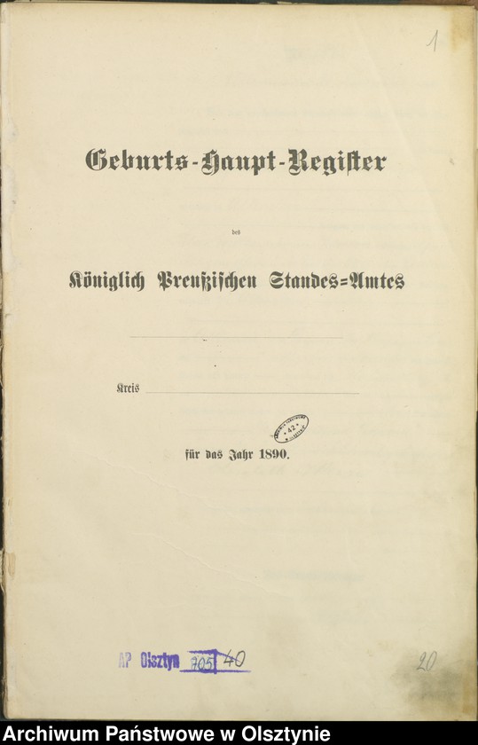 image.from.unit.number "Geburts-Haupt-Register Tom III,Nr 696 - 775"