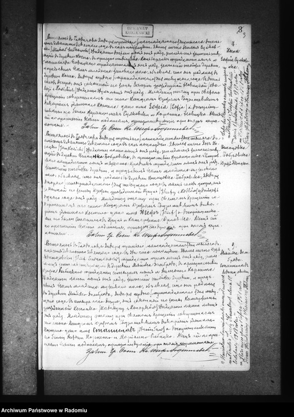 image.from.unit.number "[Duplikat akt urodzonych, zaślubionych i zmarłych parafii Głowaczów za 1899 r.]"