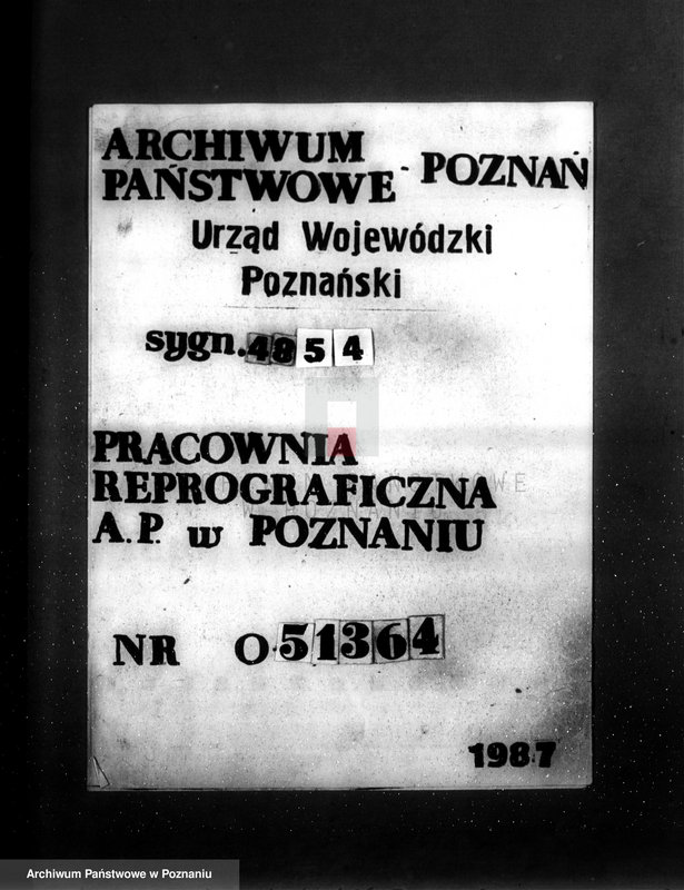 Obraz 1 z jednostki "Zatwierdzenie zakładu przemysłowego /prażarni klejów roślinnych/ firmy "Eska" Ignacego Pazoły w Poznaniu"