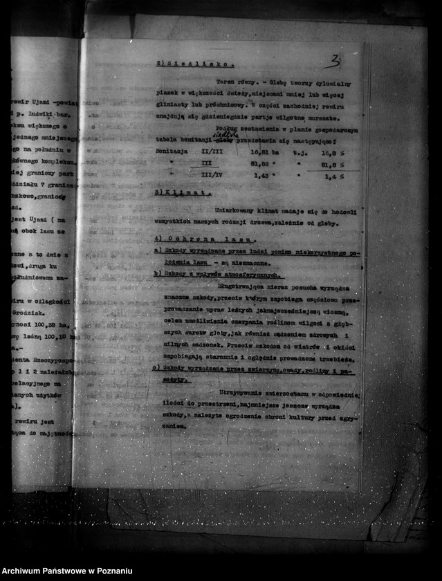 Obraz 7 z jednostki "Majętność Ujazd Rewir Ujazd powiat kościański /Plan urządzania gospodarstwa leśnego/"