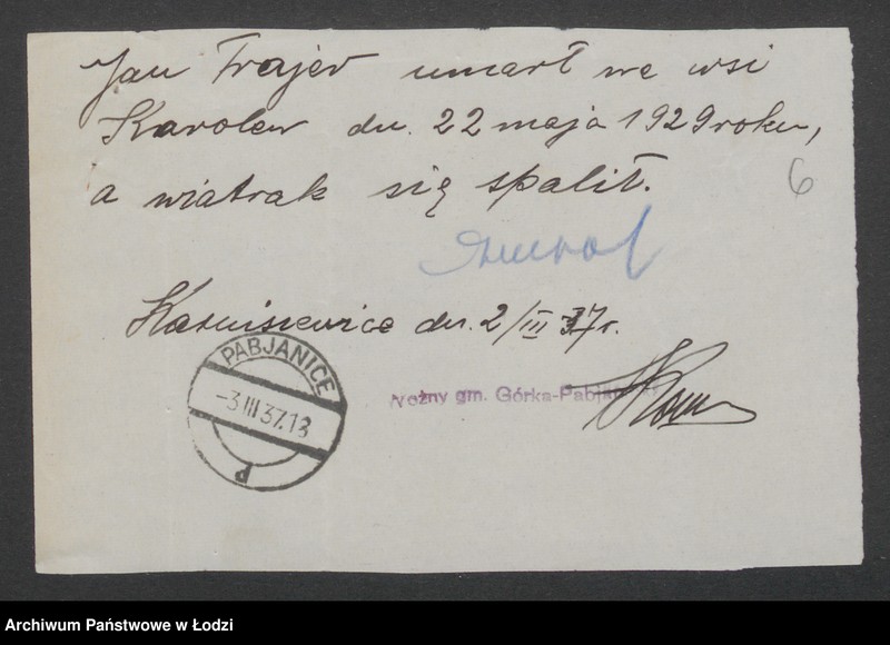 Obraz 8 z jednostki "Jan Frajer- wiatrak"