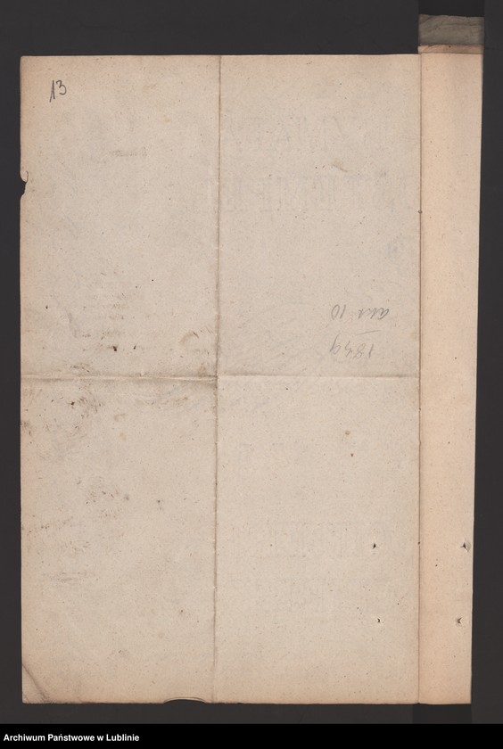 image.from.unit.number "Alegaty do księgi urodzeń, małżeństw i zgonów z 1858 r."