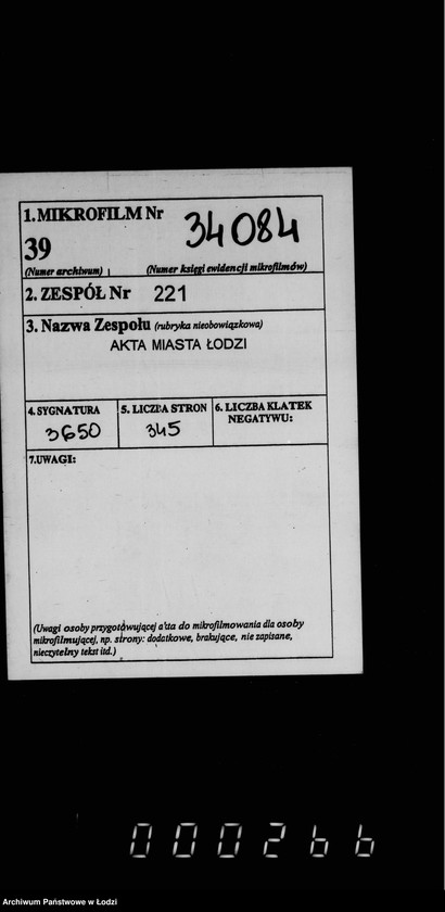 Obraz 2 z jednostki "Ob otpuske v arendu gazovago zavoda gor. Lodzi"