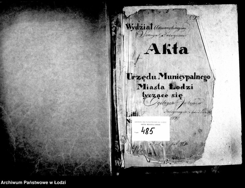 Obraz 5 z jednostki "Akta tyczące się ogólnych interesów fabrycznych i handlowych"