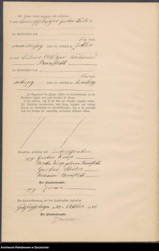 Obraz 17 z jednostki "Heiraths-Register (Neben-Register)"