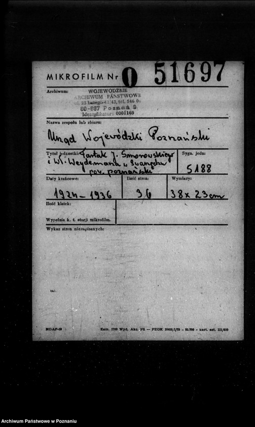 Obraz 2 z jednostki "Tartak J. Smorowskiego i własność Weydemana w Swarzędzu powiat poznański"