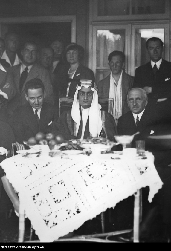 Obraz 11 z jednostki "Wizyta następcy tronu Królestwa Al-Hidżaz Faisala ibn Abd al-Aziza as-Sauda w Polsce"