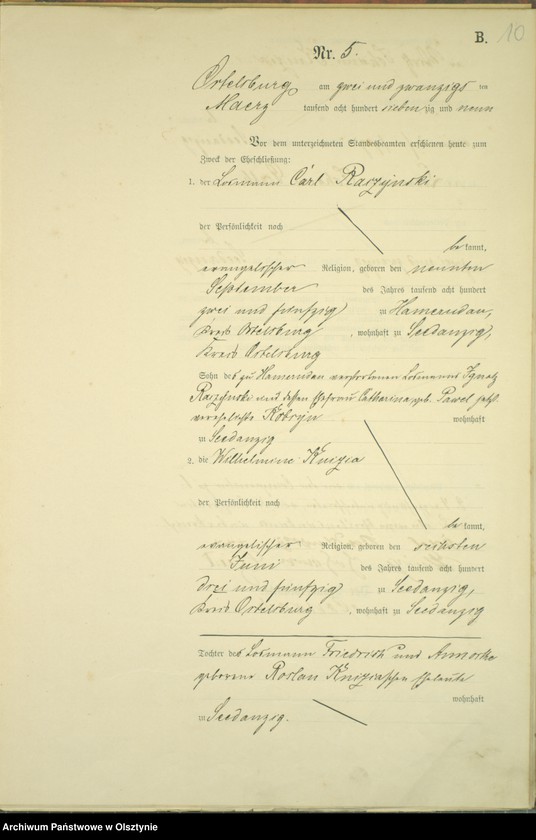 image.from.unit.number "Heiraths-Haupt-Register Nr 1 - 16"