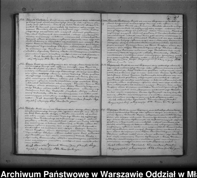 Obraz 5 z jednostki "Księga urodzeń, małżeństw i zgonów"