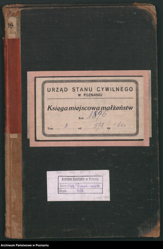 Obraz 2 z jednostki "Księga małżeństw t. III"