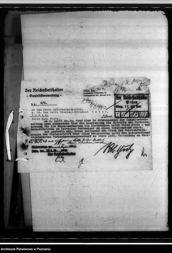 Obraz 6 z jednostki "Zweckverband "Gaubahnen Wartheland" Band I"