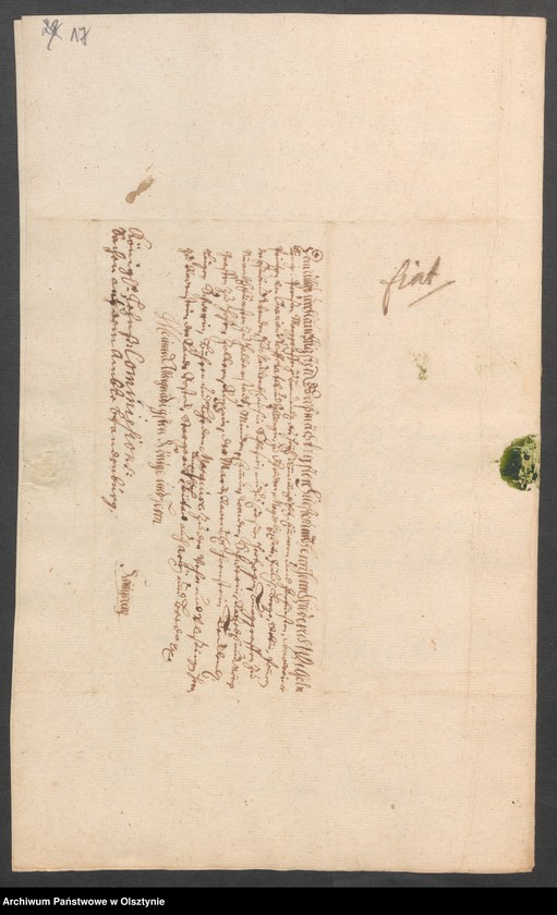 image.from.unit.number "Wisdehnen, H.[Haupt] A. [Amt] Brandenburg [Pokarmin]. Acta die Confirmaion des Kaufkontrakts zwischen dem Hof=und Legationsrath Andreas Ernst v. [von] Schlieben und dem Könighöfischen Stadtrath Bernh. [ Bernhard] Albrecht"