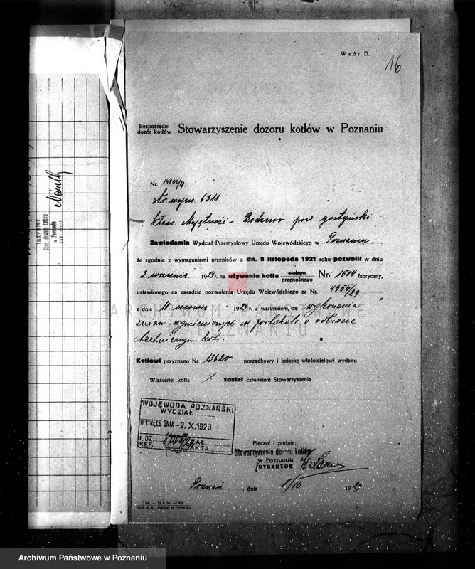 Obraz 20 z jednostki "Majętność Bodzewo pow. gostyński gospodarstwo rolne własność Zabel nr woj. kotła 6311"