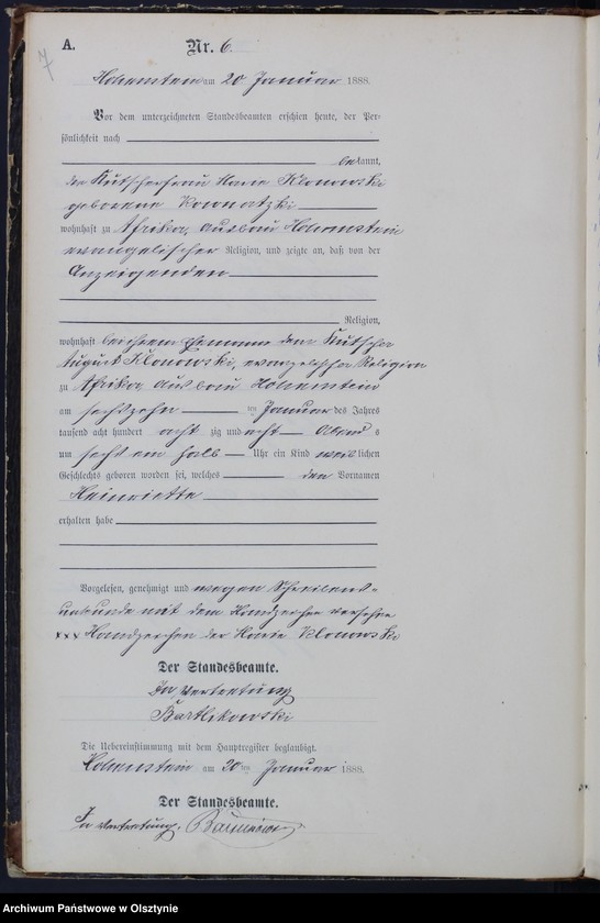 image.from.unit.number "Geburts-Neben-Register Nr 1 - 100"