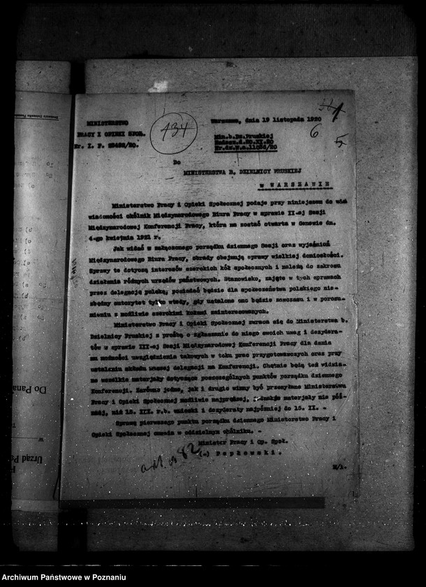 Obraz 10 z jednostki "Sprawy szczegółowo-administracyjne Zaproszenia na zebrania"