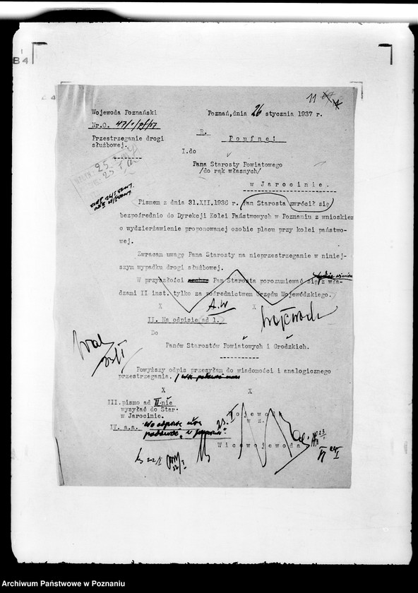 Obraz 15 z jednostki "Różne sprawy organizacyjne"