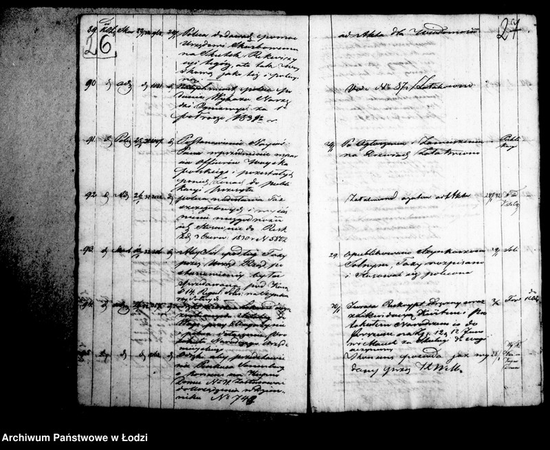 Obraz 20 z jednostki "Dziennik korespondencyjny na rok 1832"