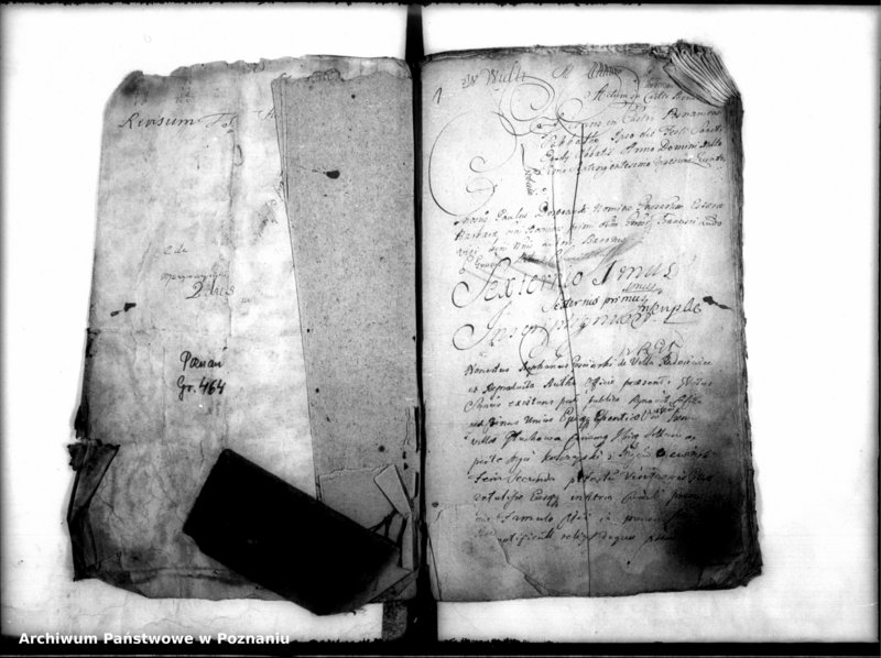 Obraz 3 z jednostki "Inscriptiones, resignationes [protocollon]"