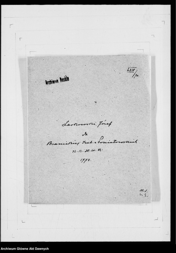 image.from.unit.number "Do Branickiej Izabeli z Poniatowskich, k.k., h.w.k."