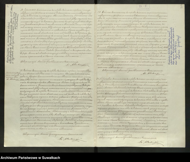 image.from.unit.number "[Księga akt urodzeń, małżeństw i zgonów parafii rzymskokatolickiej w Sejnach z 1915 roku]"