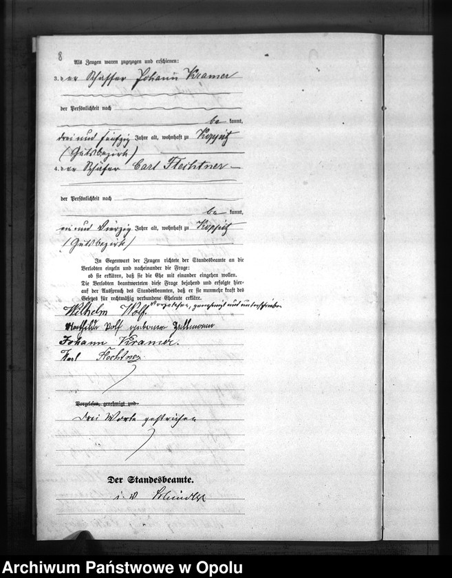 Obraz 11 z jednostki "USC Kopice. Księga akt małżeństw rok 1879"