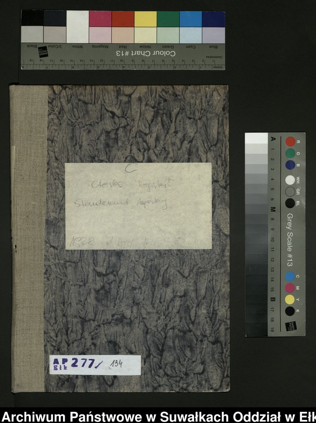 image.from.unit.number "[Sterbe - Register (Neben - Register) Standesamt Angerburg einschl. der Bezirke Gross Strengeln, Kehlen und Prinowen]"