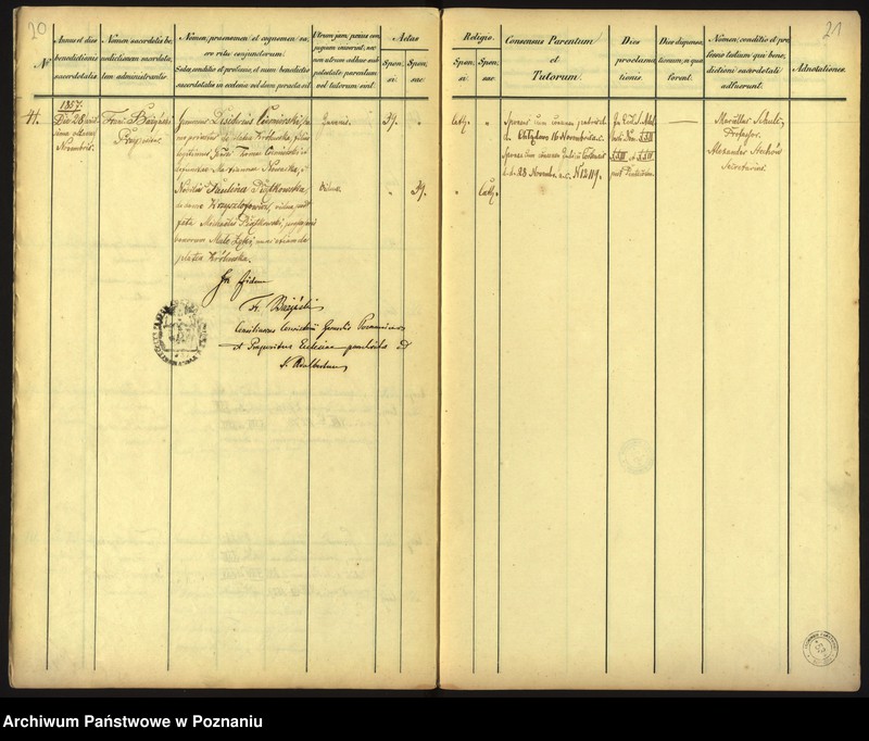 Obraz 13 z jednostki "Księga małżeństw"