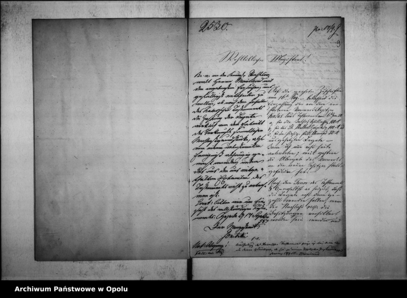 Obraz 10 z jednostki "Acta des Magistrats zu Oppeln betreffend das, von dem Vorwerksbesitzer Jacob Kalus der Katholischen Schule vermachte Legat von 100 Rtl."