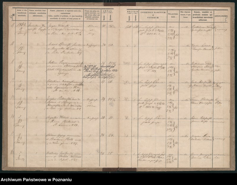 Obraz 5 z jednostki "Księga małżeństw"