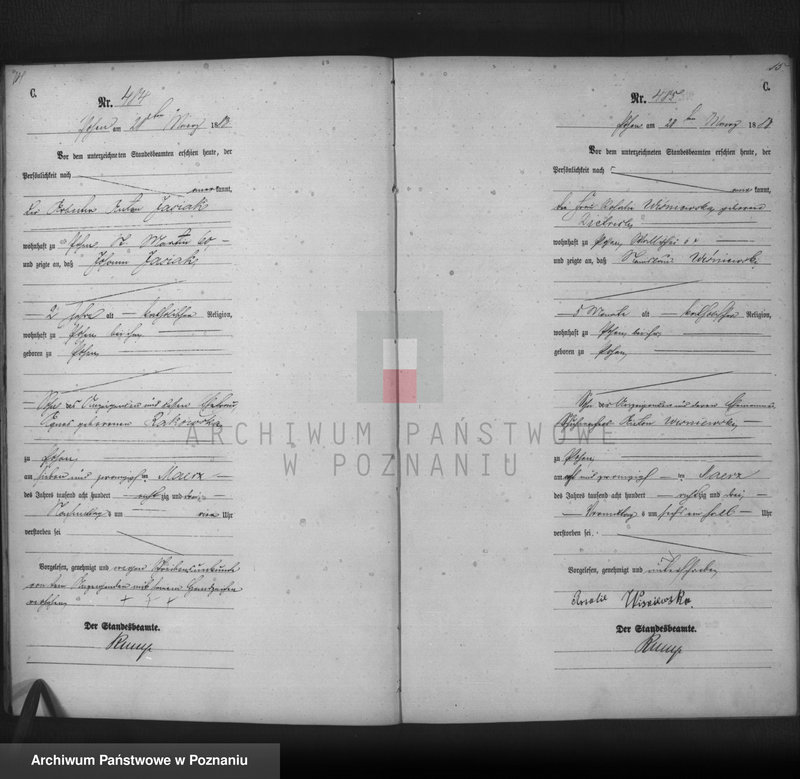 Obraz 9 z jednostki "Księga zgonów t. II"