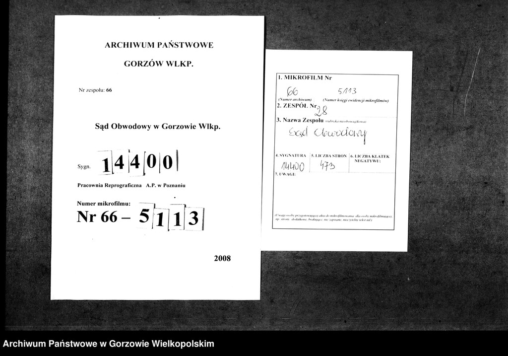 image.from.unit.number "Duplikate der Kirchenbücher Marwitz (Marwice) und Ratzdorf (Racław)"