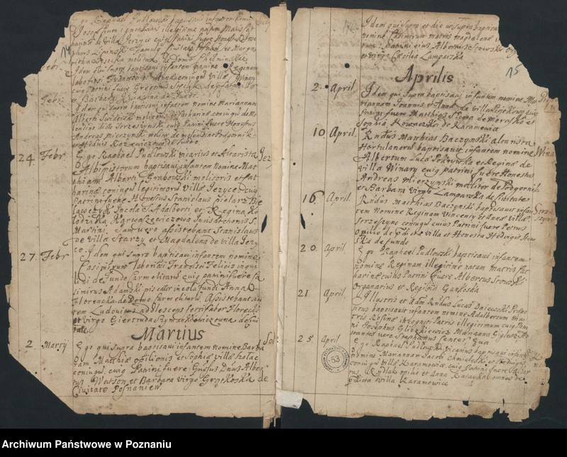 Obraz 9 z jednostki "Księga chrztów i małżeństw"