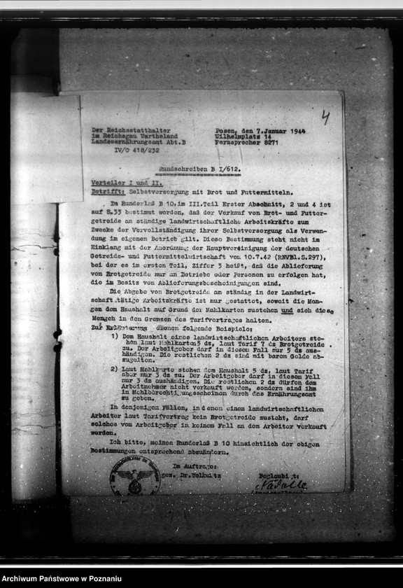 Obraz 8 z jednostki "Nahrungsmittel- Versorgung"